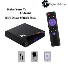 TX10 Pro 8K Android 8GB RAM 128GB ROM TV Box with Voice Control Remote