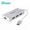 DTECH DT- 3308 TYPE C USB 4 PORT HUB
