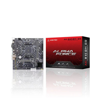 Arktek AK-B450M EG AM4 micro-ATX Motherboard