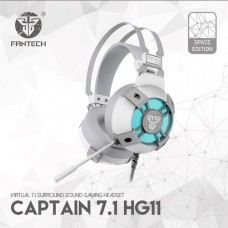 Fantech HG11 Captain 7.1 Surround Sound Space Edition RGB USB Gaming Headphone White