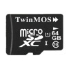 TwinMOS 64GB MicroSDXC Class-10 UHD-I Memory Card