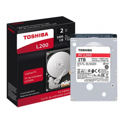 TOSHIBA 2TB INTERNAL LAPTOP HDD 2.5 INCH