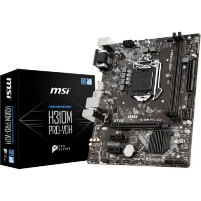 MSI H310M PRO-VDH 8TH GEN DDR4 LGA 1151 MICRO-ATX MOTHERBOARD