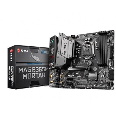 MSI MAG B365M MORTAR MILITARY STYLE MOTHERBOARD MSI MAG B365M MORTAR MILITARY STYLE MOTHERBOARD