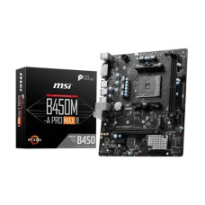 MSI B450M-A PRO MAX II AMD AM4 Motherboard