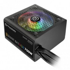 Thermaltake Smart BX1 RGB 750W 80 Plus Bronze Sleeve Cable Flat Power Supply