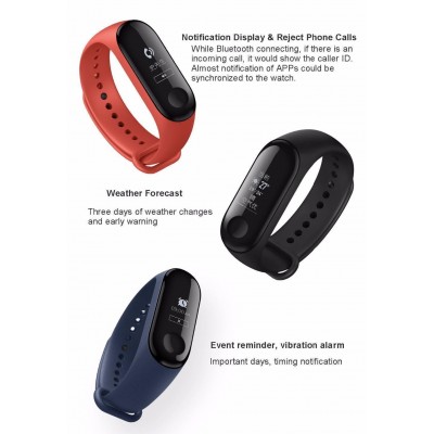 Mi Band 3 OLED Smart Fitness Wristband Bracelet Global Version 