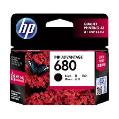 HP 680 Black Original Ink Advantage Cartridge