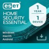 ESET Home Security Essential Internet Security for 1 User 1 Year